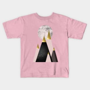 Nordic Mountain Peaks Kids T-Shirt